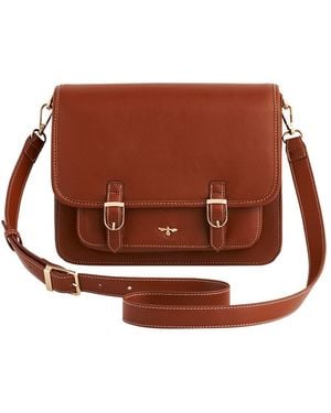 Fable England Tan Classic Satchel - Brown