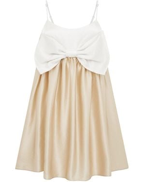 Lisa The Label Angel Bow Dress - Natural