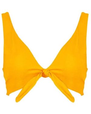 Cherina Beachwear Llc Stephany Top - Yellow