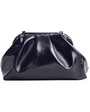 SJW BAGS LONDON Greville Metallic Clutch Bags - Blue