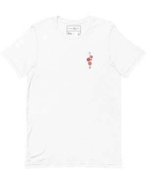 Anchor and Crew Six Panda Japan Era Organic Cotton T-Shirt - White