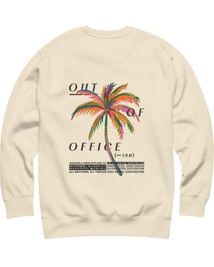 Anchor and Crew Neutrals Natural Out Of Office Passenger Organic Cotton Sweatshirt