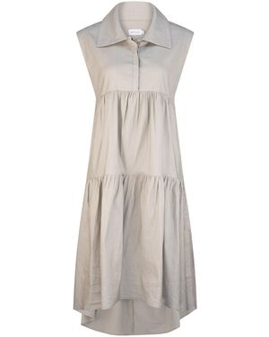 Dref Neutrals Campari Linen Dress - White