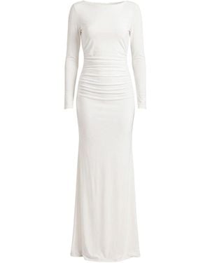 Alia Studio Lueur Maxi Jersey Dress - White