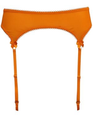 The Coolgirl Nyc Jane Garter Belt - Orange