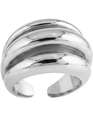 LINYA JEWELLERY Bery Vintage Big Ring - White