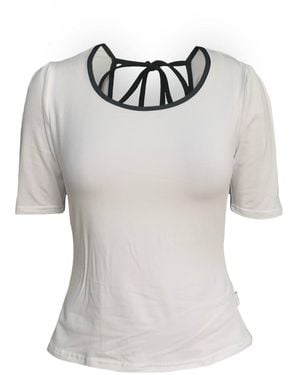 Frock Tales Belle Top With Scoop Neck - Grey