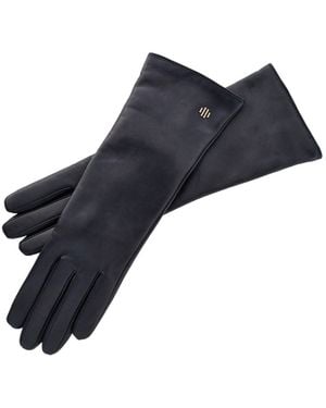 1861 Glove Manufactory Hamerli Anne Leather Gloves - Black