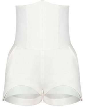 Vestiaire d'un Oiseau Libre Pearl Corset Pants - White