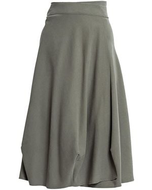 Bianca Popp Wrapped Skirt - Grey