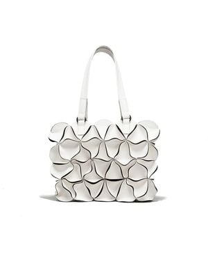 ELEMOOD_Japan Blossom Tote Bag Xs - White