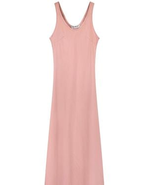 Rave on Trend Slip Jumper Dress - Pink