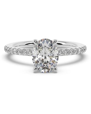 Artisan Designer Ring With Lab-Grown Diamond - White
