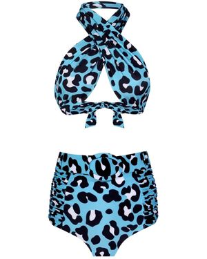 Nur Karaata Leo Bikini - Blue