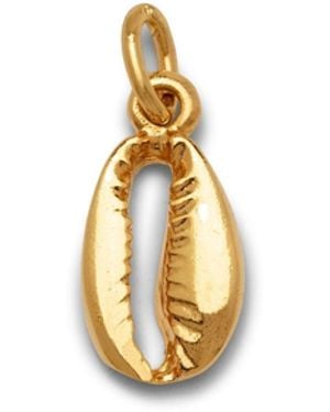 Jaredjamin Cowrie Necklace Pendant Charm Small - White