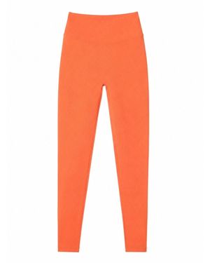 Altra Volta Sculpt Coral Activewear Leggings - Orange