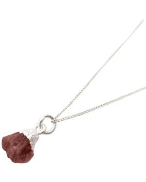 Harfi Raw Tourmaline October Birthstone Necklace - Multicolour