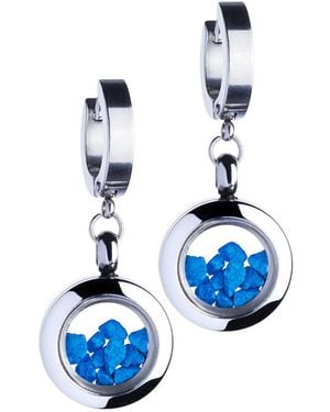My Little Nature Dangle Earrings - Blue
