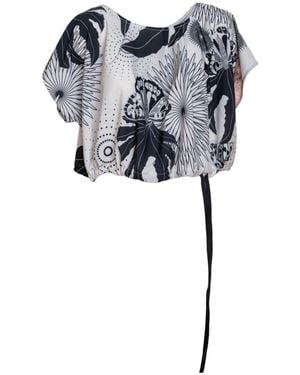 ARTISTA Neutrals Epic Short Sleeve Top - Black