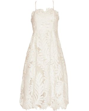 SOHUMAN Akech Midi Dress - White