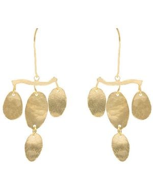 Marcia Moran Mare Earrings - Metallic