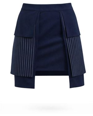 Lumina Eligma Dimensions Layered Skirt - Blue