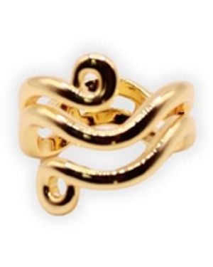 Urbane Jewelry Studio Spiral Ring - Metallic