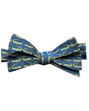 Lazyjack Press Let's Get Snappy Bow Tie - Blue