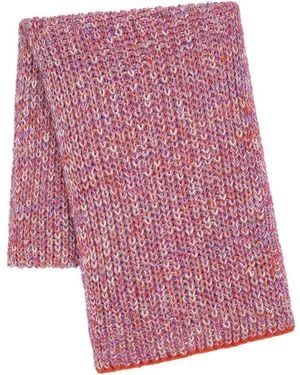 Cara & The Sky Florence Twist Oversized Knitted Scarf - Red