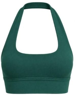 Bondi Active Sustain Halter Crop - Green