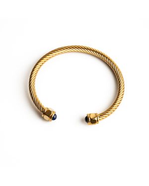 Superdivajewellery Amara Bangle - Metallic