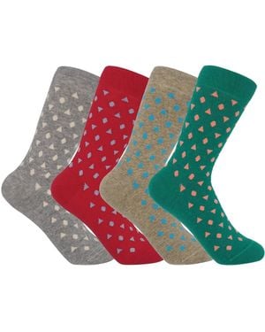 Peper Harow - Made in England Confetti Socks – Bundle - Green