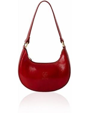 Betsy & Floss Parma Crescent Bag - Red