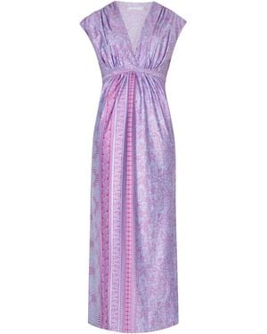 Chic by Lirette Kimono Dress Guna - Purple
