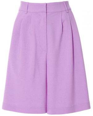 AGGI by HALEWSKI Billie Viola Bermuda Shorts - Purple