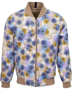 lords of harlech Ron Reversible Jacket - Blue