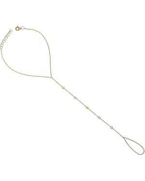 Neshi Designs Dina Hand Chain - Metallic