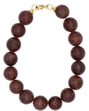 LABRO Strawberry Quartz Bracelet - Metallic
