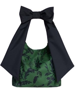 RainSisters Secret Forest Bow Tote Bag - Green