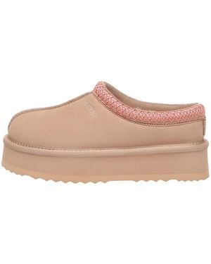 EverAu Australia Wonga Leather Slippers - Pink