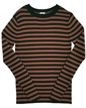 Mabli Seilio Skinny Rib - Brown