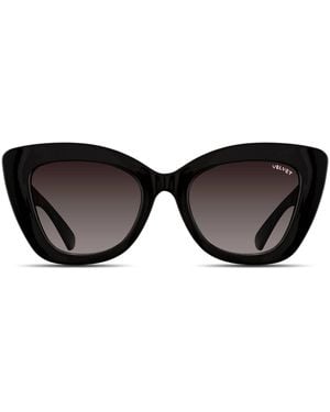 Velvet Eyewear Cat Eye Sunglass Style - Black