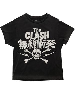 Other The Clash Japan Vintage Band T-Shirt Worn - Black
