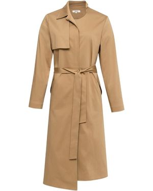 SÉLONE Neutrals Colette Maxi Trench Warm Camel - Natural