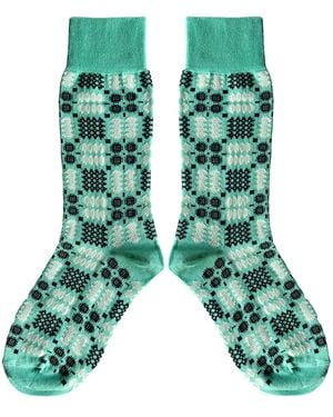 Mabli Carthen Socks - Green