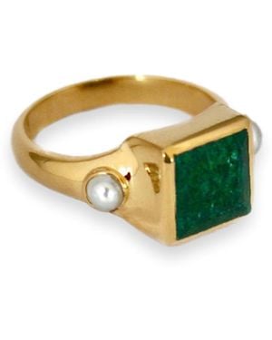 Gem Island Erica Ring - Green
