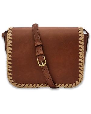 Nooki Design Whitechapel Cross Body Bag - Brown