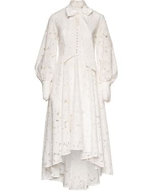 Vasiliki Atelier Mirabel Lace Dress - White