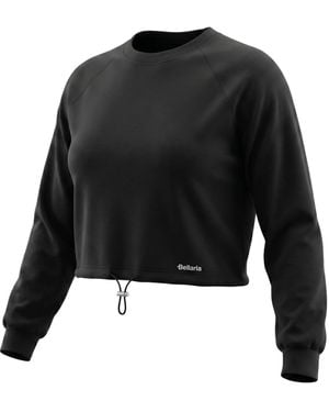 Bellaria Essential Crop Sweatshirt - Black