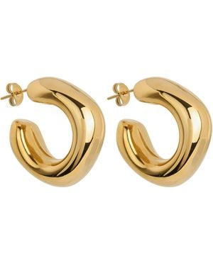 Ballinger Jewellery Chubby Hoops - Metallic
